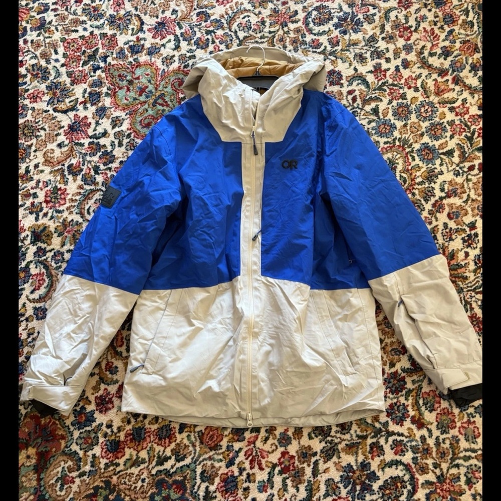 Outdoor Research Men's Snowcrew Jacket Size Large Pristine Condition